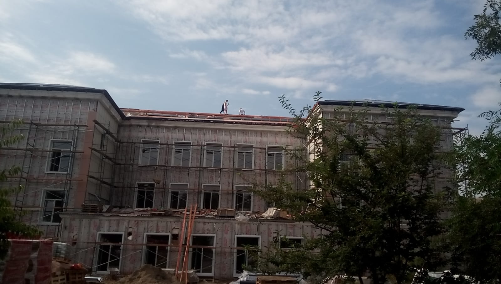 Ход работы. Июль.